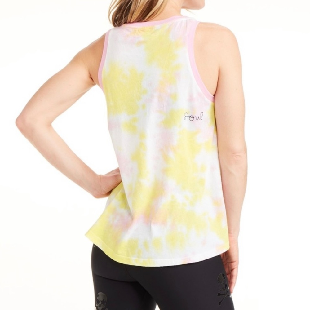 NWT Soulcycle x Sundry Tie Dye Trapeze Tank Top M